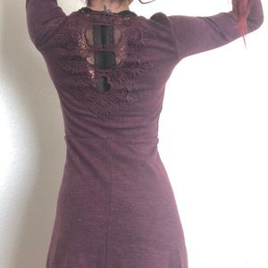 Candie’s Lacey sweater dress XS